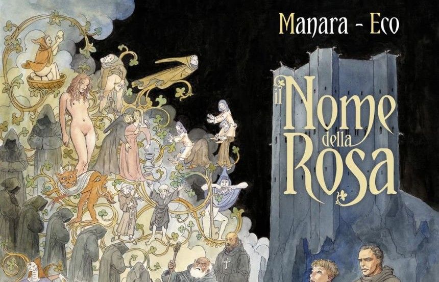 Milo Manara e il capolavoro di Eco: 'Il Nome della Rosa' a fumetti mercoledì 1 Novembre al MaM