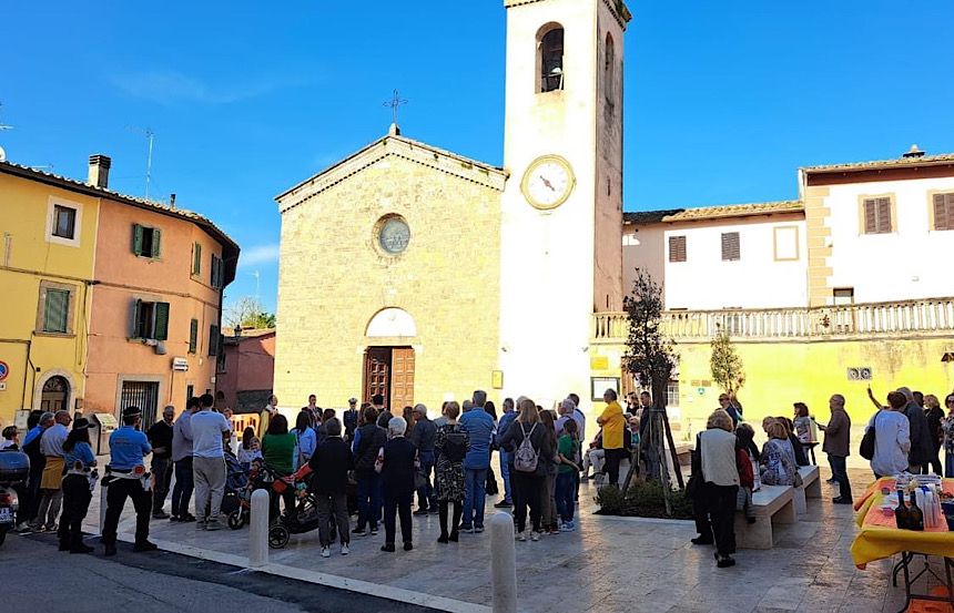 Inaugurata la Nuova Piazza Grazzini a Staggia Senese: un cuore rinnovato per il centro storico